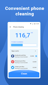 Clean phone, cache & junk, booster, optimizer  screenshots 1
