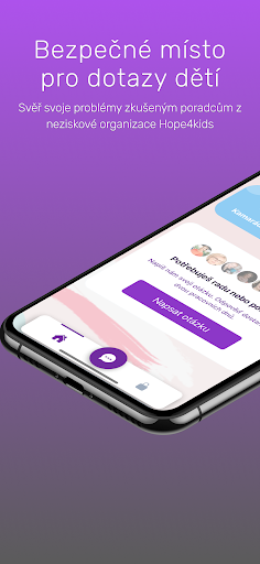 Android application Zeptej.Se – poradna pro děti screenshort