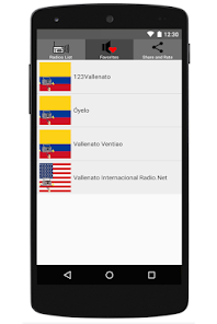 Captura de Pantalla 14 Emisoras de Vallenatos Gratis  android