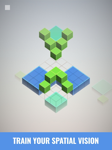 Isometric Squares - puzzle