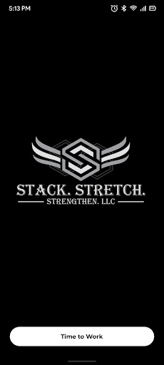 Android application Stack. Stretch. Strengthen. screenshort