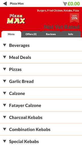 Pizza Max S20 Screen 2