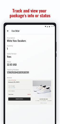Android application LTN Express screenshort