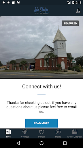 Android application Lake Eustis Christian screenshort