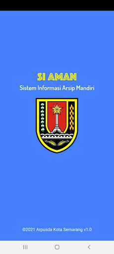 Android application Si Aman screenshort