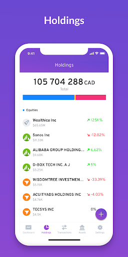 Wealthica Screen 3