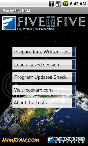 Android application FCC Ham Radio Test Prep screenshort