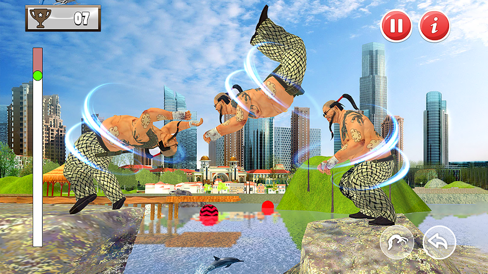 #7. Backflip Challenge:Stunt Games (Android) Av: i7 Games