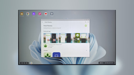 Android application Vivid Desktop Wallpaper (LGUX) screenshort