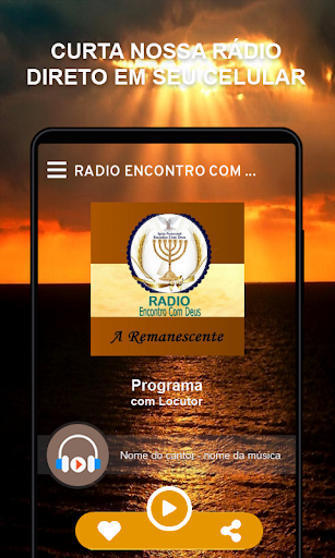 Android application Rádio ENCONTRO COM DEUS screenshort