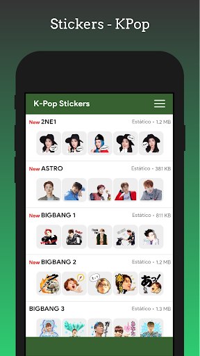 Stickers - KPop Korean BT24