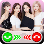 Cover Image of Download Black pink call you: Fake call  APK