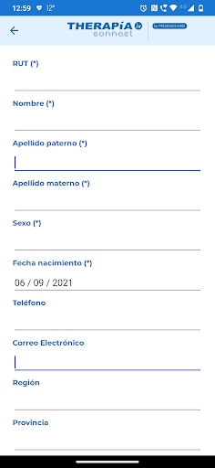Therapía Connect Screen 3