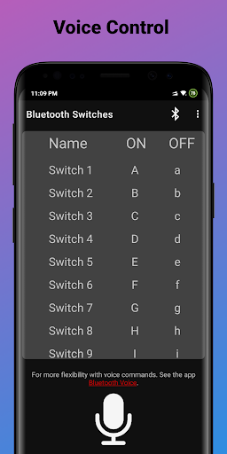 Bluetooth Switches: 104 Relays Screen 3