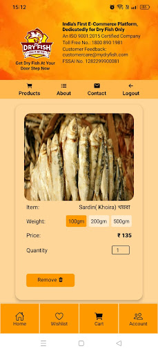 mydryfish Screen 2