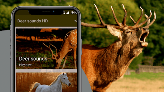 Captura de Pantalla 2 Deer sounds - Hunting Calls android
