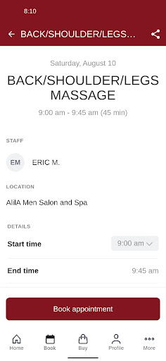 AlilA Men Salon & Spa Screen 3