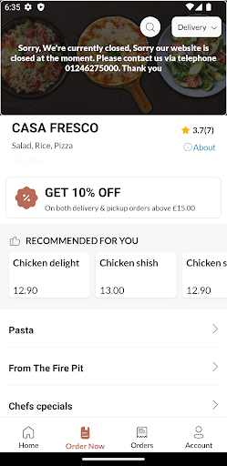 CASA FRESCO Screen 3