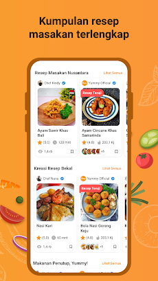 Yummy - Aplikasi Resep Masakanのおすすめ画像5