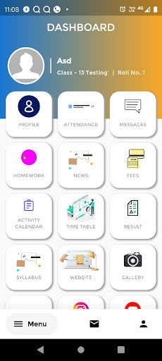Android application St. John Vianney Student screenshort