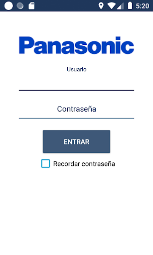 Android application Panasonic screenshort