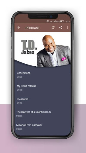 T.D. Jakes Motivation Screen 3