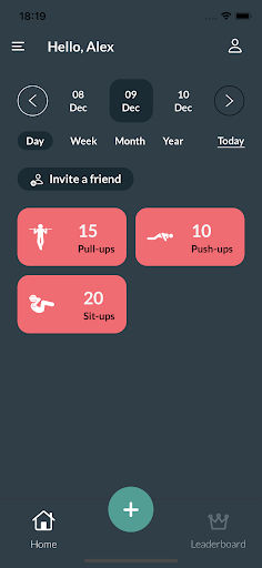 Android application PushUP Workout screenshort