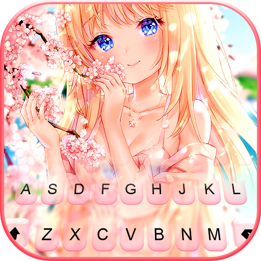 Cute Sakura Girl Theme logo