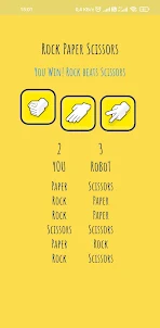 Rock Paper Scissors vs Robot