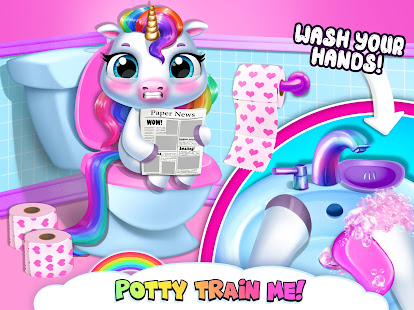 My Baby Unicorn - Virtual Pony Pet Care & Dress Up  Screenshots 11