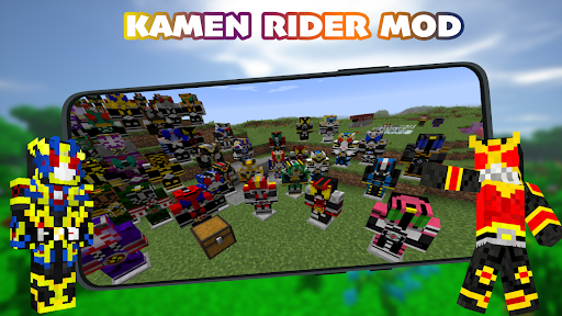 Kamen Rider Mod For MCPE Screen 2
