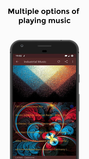 Industrial Music Radio Screenshot 2 - AppWisp.com
