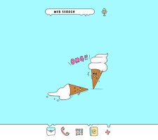 screenshot of Omg! Ice Cream! Theme