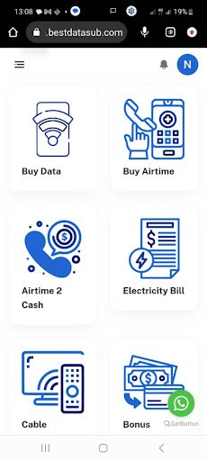 BESTDATASUB Screen 2