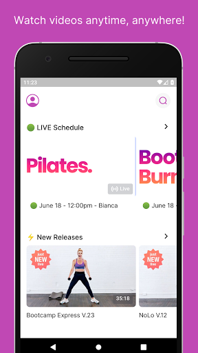 Android application Elle On Demand screenshort