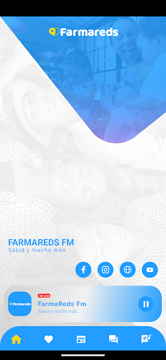 Android application FarmaReds Centro Fm screenshort