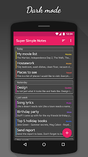 Notes (Super Simple Notes) Ekran görüntüsü