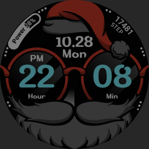 Santa Watch face screenshot 11