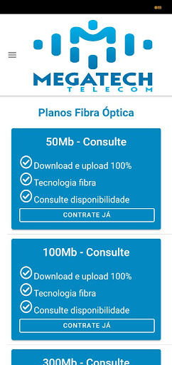 REDE MEGATECH TELECOM Screen 3