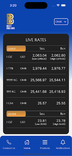 Best Bullion: Oman Screen 2