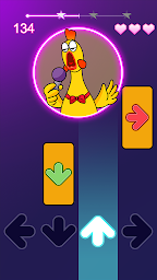 Dancing Chicken - funny tiles