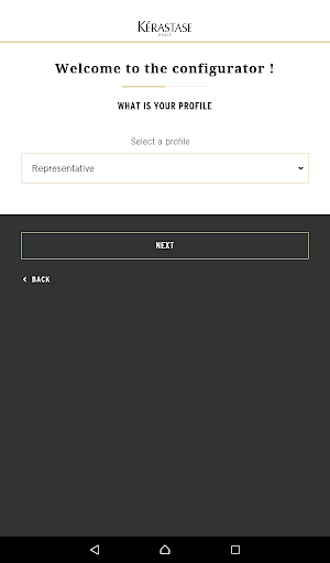 Screenshot of K Profile