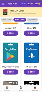Gift Play - Earn Game Codes