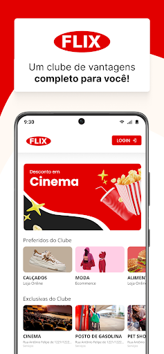 Android application Flix Vantagens screenshort