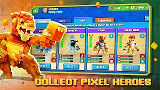 Super Pixel Heroes - Screenshot 1