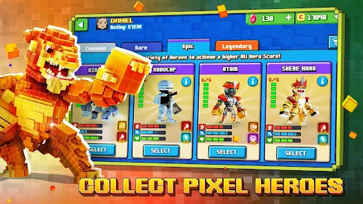 スーパーピクセルヒーローズ バトルロイヤル Google Play のアプリ