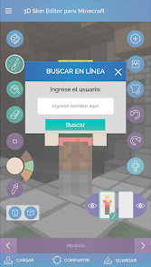 Screenshot 7 QB9 3D Skin Editor para Minecr android