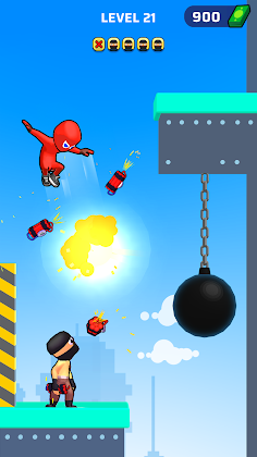 Web Master: Stickman Superhero - Screenshot 4