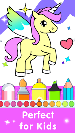 Game screenshot Baby Coloring Games Painting apk download