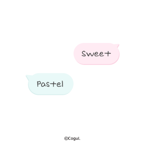 카카오톡 테마 - 달콤 파스텔_마시멜로 logo
